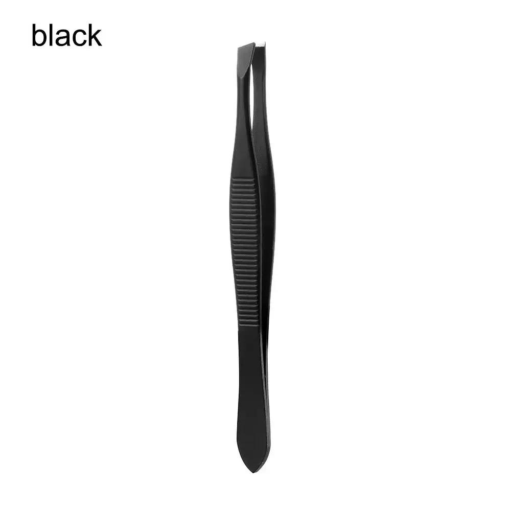 Pro Plastic Eyebrow Tweezer Anti Static Safe Electronic Industrial Maintenance Tools Multifunctional Women Beauty Nail Tools