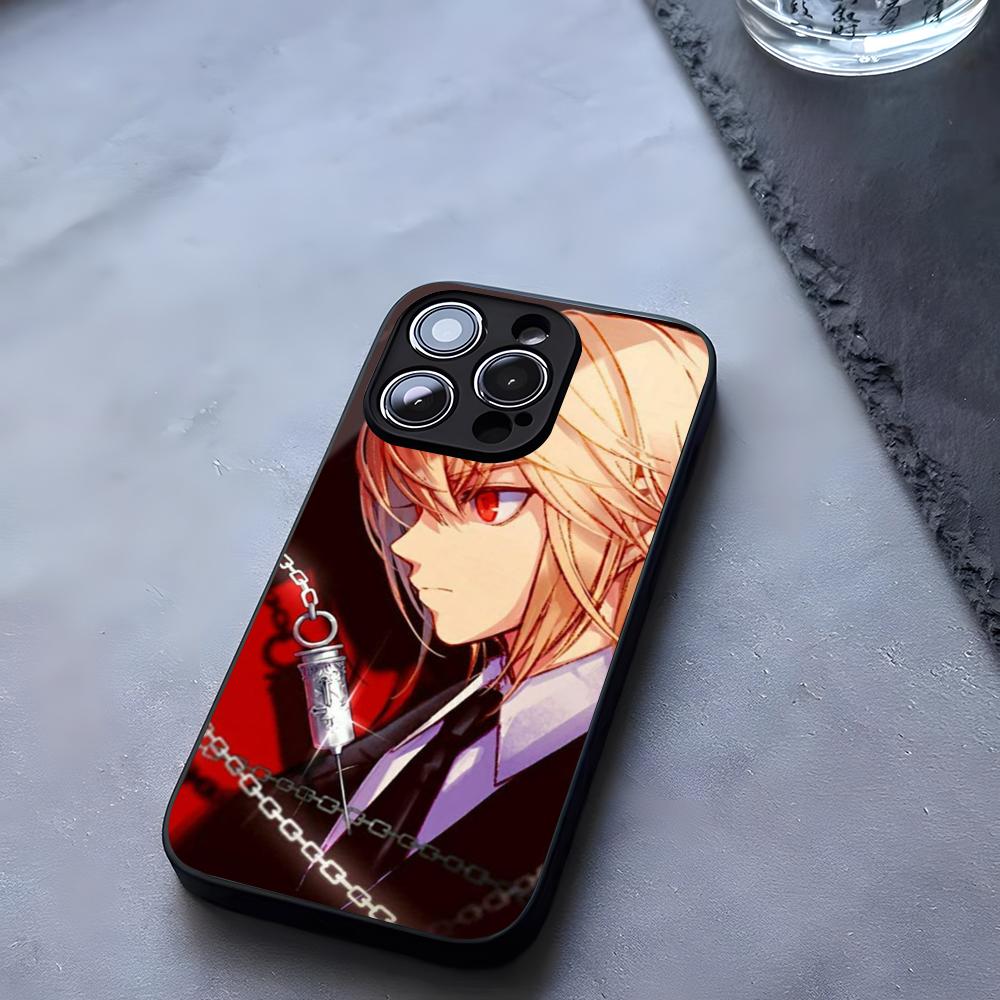 Anime Hunter X Hunters Kurapika Phone Case Tempered Glass For IPhone 17 13 14 16 12 15 11 Pro Max Plus Mini X XR SE2020 Coque