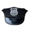 US Police Costume Hat: Octagonal Role-Playing Accessory