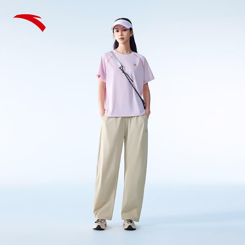 Anta Women's Ice Silk Outdoor Hiking Pants