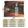 Deads by Daylights Flannel Blankets Video Games Awesome Throw Blankets for Home Hotel Sofa 150*125cm Bedspread,