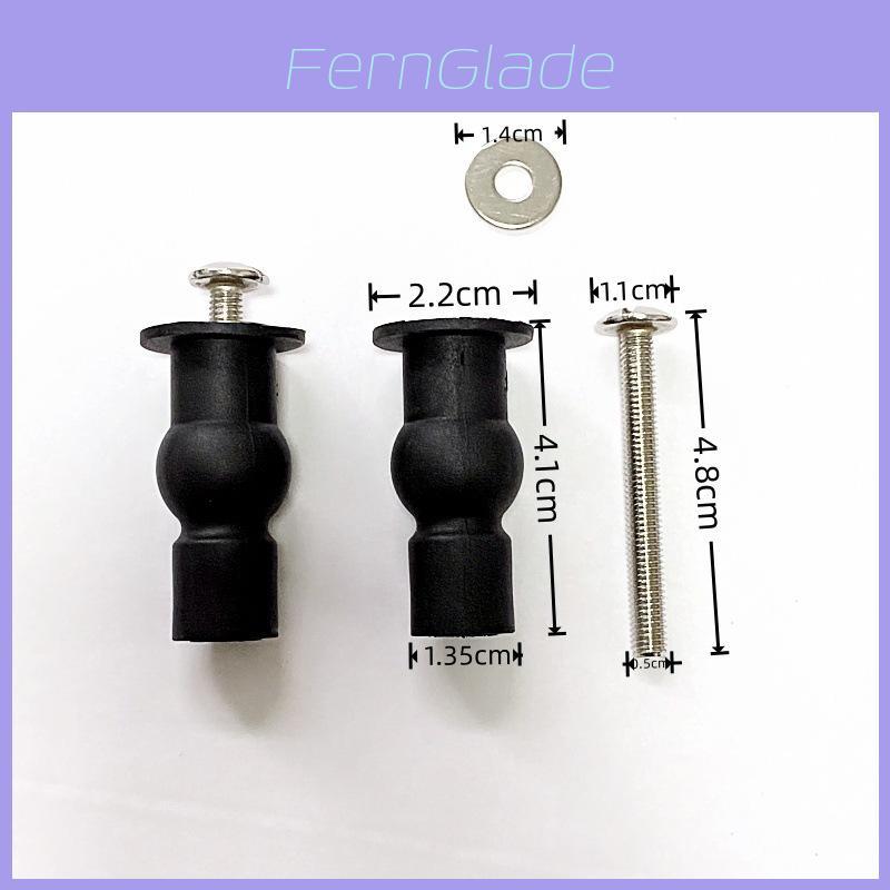 Stainless Steel Toilet Seat Fixing Bolts With Rubber Expansion For Bathroom Repair