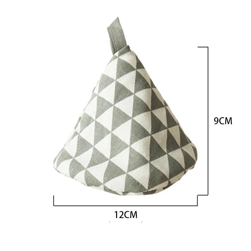 1PC Cute Cartoon Oven Mitts Triangle  Cotton Baking Insulation Microwave Heat Resistant Non-slip Gloves Handschoen Hand Clip