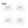 Elastic Soft Baits for Saltwater Floating Sea Urchin Lures, Highly TPE Bionic Fishing Baits, Finesse Lures Weed Lines Flexible Realistic Tentacles