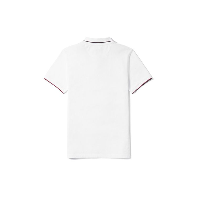 Timberland Slim Fit Short Sleeve Polo Shirt Men Tops White A1ZK3100