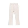 Gofb High-End Flared Beige Jeans Trendy Versatile Drapey Hip-Hop Casual Retro American Style Pants for Men