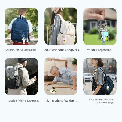 130 DB Safe Sound Personal Alarm Low Battery Notice 2 Modes Alarm Personal Security Alarm Portable Waterproof