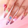 3D Mix Assorted Color Nail Charms Acrylic Multi Cute Nail Art Charms Hollow Candy Jewelry Nail Supplies for Nail Art Design DIY Crafts Accessories