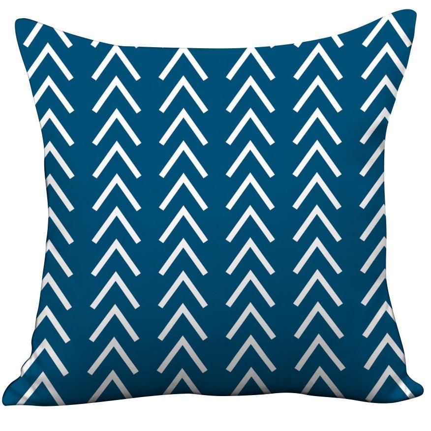 Modern Simple Nordic Style Plush Sofa Pillowcase Small Flower Letter Print Ins Macaron Color Pillowcase