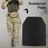 Airsoft Tactical Vest PE IIIA Plates Body Carrier Vests SAPI Shock Plate for Vest Outdoor Hunting Paintball Game Protective