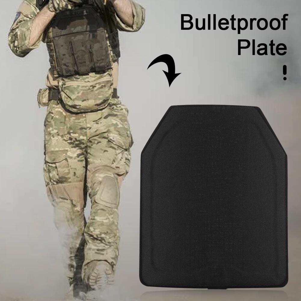 Airsoft Tactical Vest PE IIIA Plates Body Carrier Vests SAPI Shock Plate for Vest Outdoor Hunting Paintball Game Protective