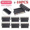 SATA Male To Female Power Data Converter 22Pin 7+15 Male To Female SATA To SATA Converter SATA To SATA Adapter Hot MCA7897