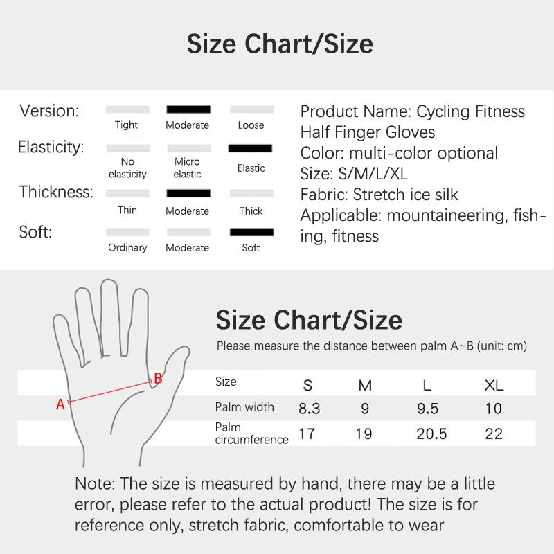 Men'S Summer Fishing Anti-Slip Wearable Cool Outdoor Professional Fishing G10-Dy Half Finger Gloves Ice Silk Breathable Soft Uv