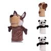 Interactive Hand Puppet Made Of Super Soft Plush Featuring Cute Animal Designs For Kids