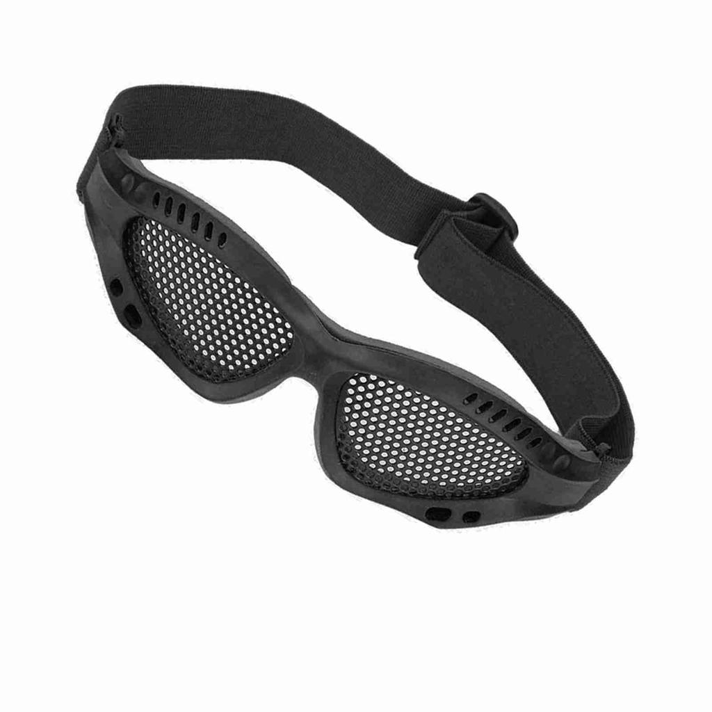 Occhiali da Gioco CS con Occhiello in Rete Metallica e Cinturino( verde)