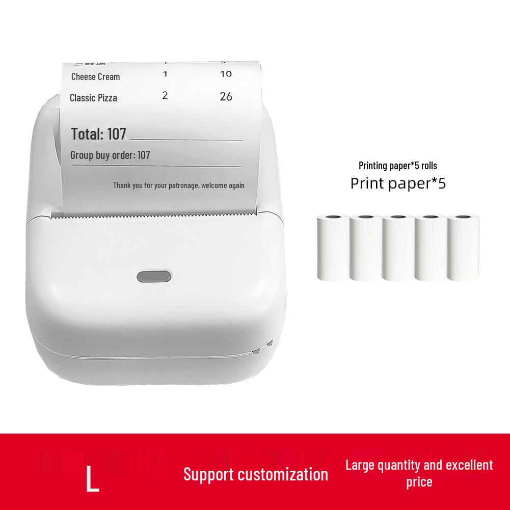 Children's Mini Bluetooth Pocket Printer: Portable Thermal Photo & Label Maker