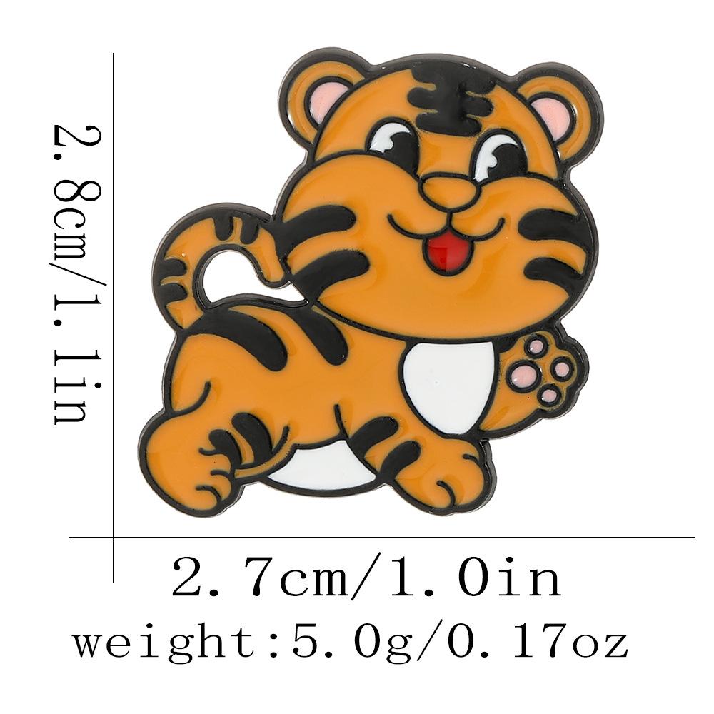 

Значки емалеві серії Orbite Animal, мультяшні значки-брошки дикі тварини, значок на рюкзак, аксесуари для одягу, значки на лацкан, подарунки для друзів