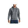 Under Armour Fleece Lined Zip Up Hoodie Men Jackets Light-Asphalt-Gray 1357111-012