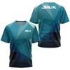 Camiseta de manga corta de secado rápido para hombre transpirable sudadera de bádminton tenis voleibol sudadera de verano para correr sudorosa