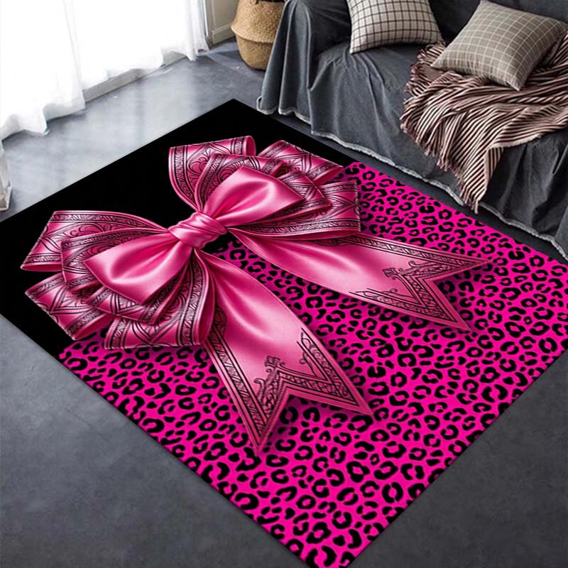 2025 New Gorgeous Bow Carpet Rug for Living Room Bedroom Home Sofa Decoration,Kids play Non-slip Floor Mat112