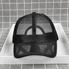 Summer Breathable Full Mesh Cap Men's and Women's Thin Cut Hollow Baseball Cap Versatile Outdoor Sun Protection and Sunshade Cap Duckbill Cap