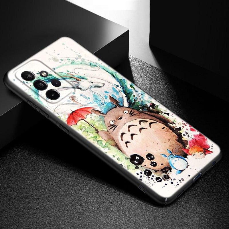 

Чехол для телефона Studio Ghibli Тоторо для Samsung Galaxy A21 A30 A50 A52 S A13 A22 A32 A33 A53 A73 5G A11 A12 A31 A51 A70 A71 A72 Samsung A33 5G