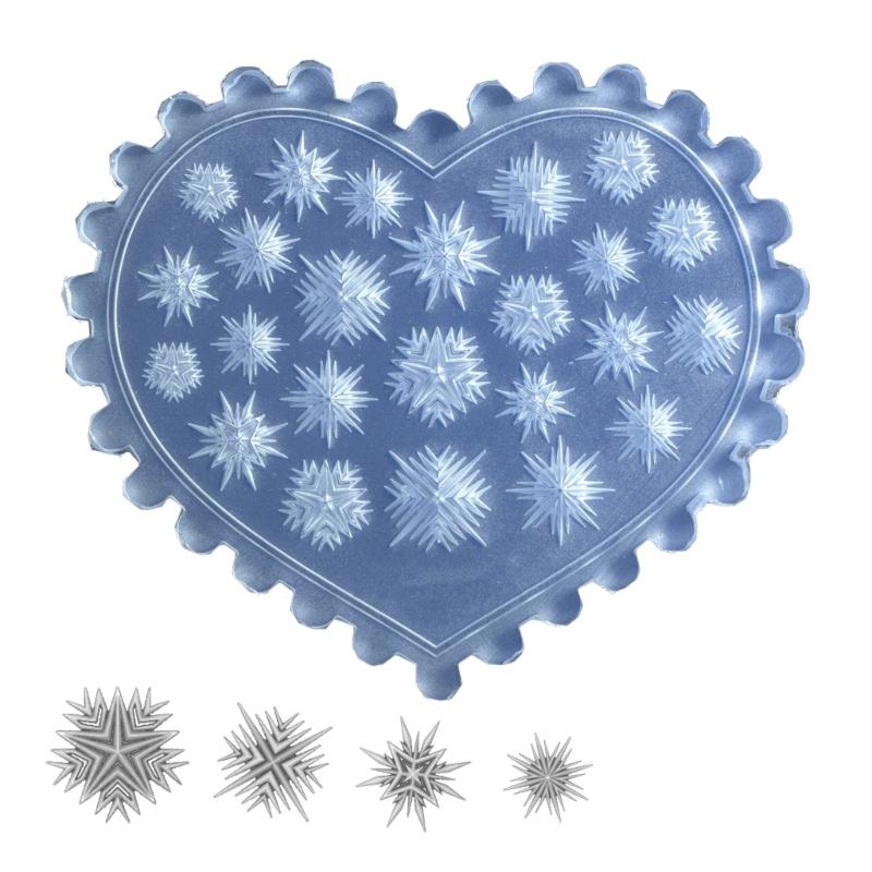 Creative Nail Art Silicone Mold for Easy Pattern and Designs Creation Soft Materials Fit Various Nail Shapes and Lengths