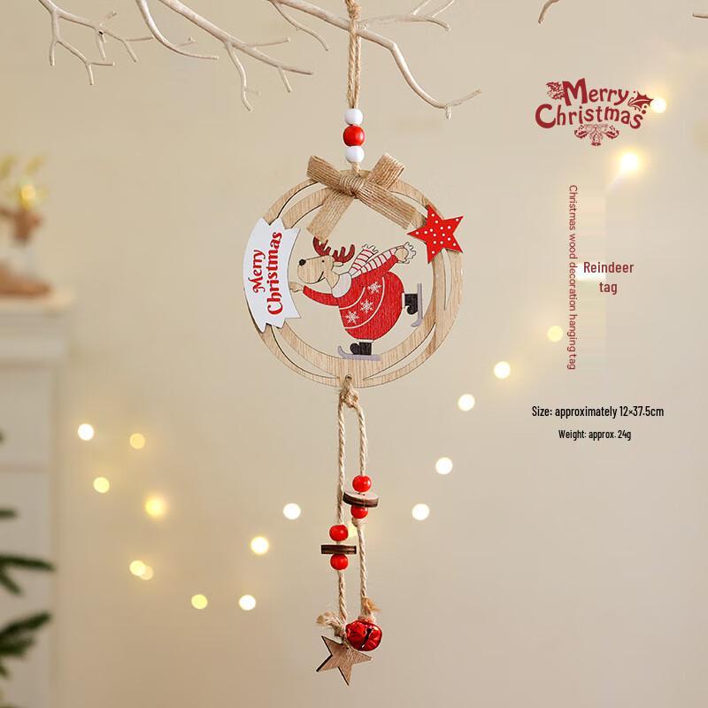 Christmas Wooden Hanging Ornaments