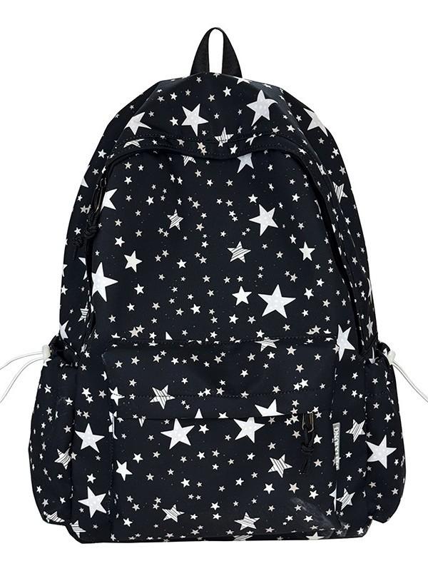 Youthful Candy Color Backpack For School With Oxford Fabric And Laptop Storage