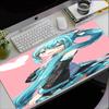 Hatsune Miku Theme Mouse Pad, Non Slip Rubber Base, Multifunctional Office & Home Decor, Perfect for Workspace Personalization.