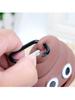 Stool-shaped Silicone Pet Garbage Bag Dispenser Cat and Dog Hang-out Buckle Portable Pet Toilet Bag Storage Box