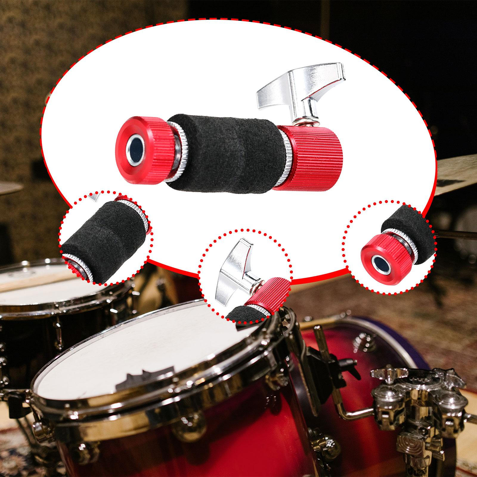 

Hi Hat Clutch Accessories Portable Metal Compact Reliable Performance Jazz Drum Percussion червоний