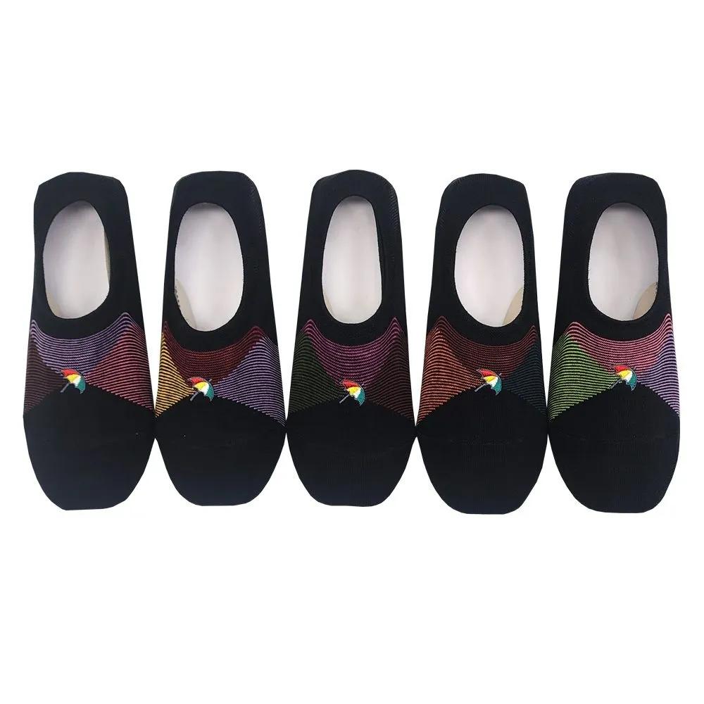 Non-slip, non-slip women s no-show socks (shower socks) 5-pair set gift Non-slip fashion 5-pair S03