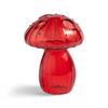Mushroom Shape Vase Cute Decorative Glass Mushroom Hydroponic Flower Vase for Home Living Room Decoration
