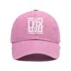 Fix Stuff Cotton Baseball Cap With Embroidered Print For Summer Outdoor Sunshade
