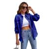 Women's Autumn and Winter Denim Jacket Women's Long-sleeved Casual Lapel Top