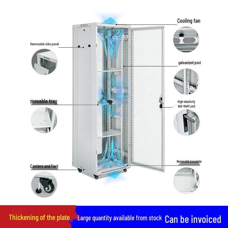 Xingguan 22U Wall-Mount Network Cabinet