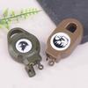 Keychain with Wear-Resistant Cable High-Strength Spring Retractable Hand Strap Key Organizer Retractable Key Chain