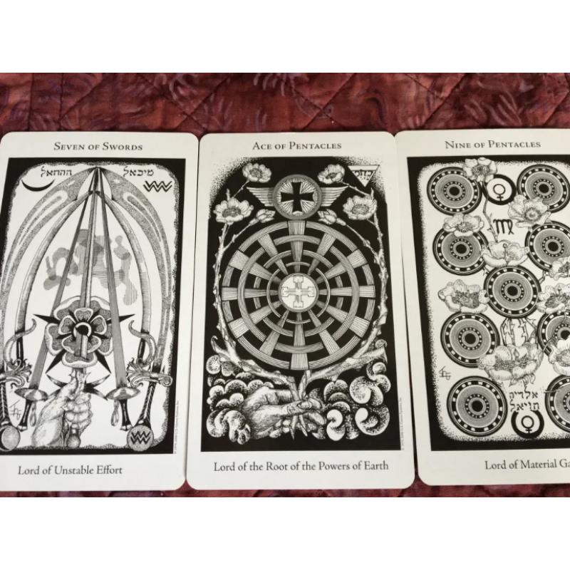 Hermetický tarot 10,3 x 6 cm