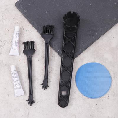 1 conjunto de kit de reparo de prancha de remo para caiaque, cola, válvula de ar, kit de ferramentas de reparo de prancha de surfe, acessórios