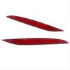 2Pcs Rear Bumpers Reflector Car Tail Marker Lights Lens Trim 1034342-00-C 1034343-00-C for 16-23