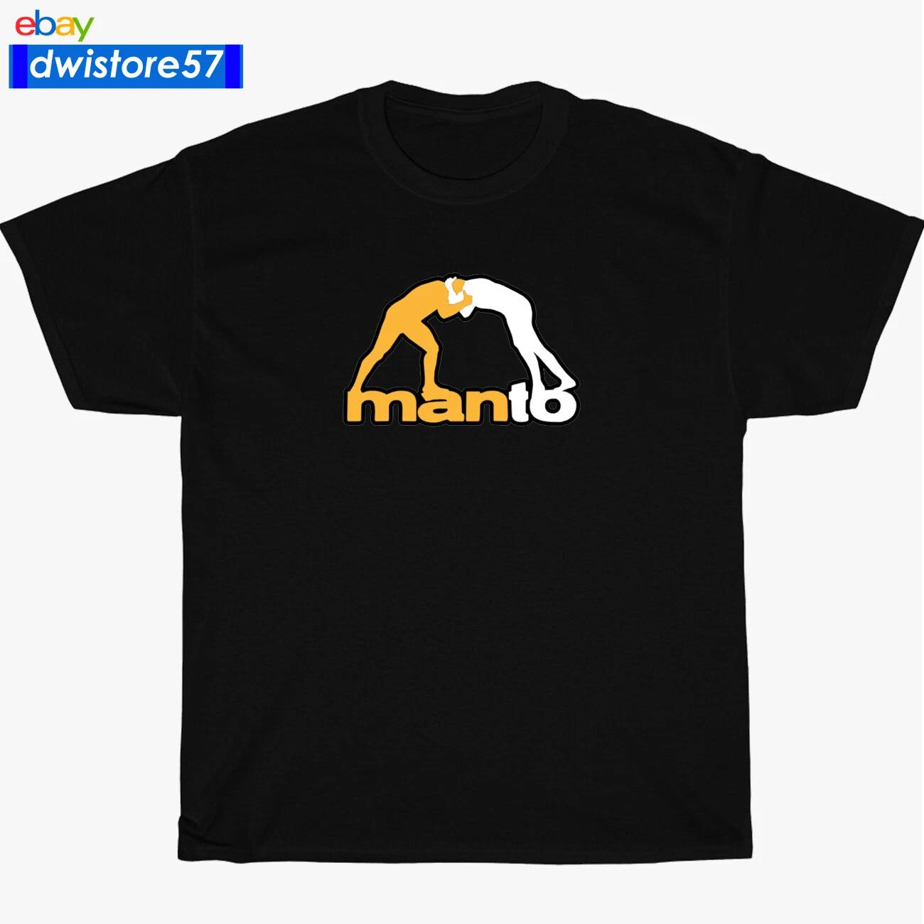 

Новая футболка MANTO Бразильское джиу-джитсу Логотип Много цветов S - 5XL Сделано в США M