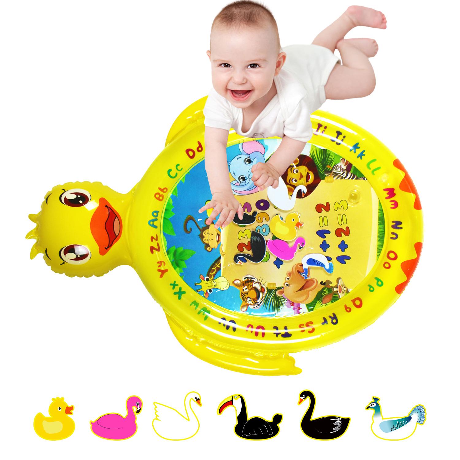 Inflatable Avocado Water Mat Infant Play Cushion
