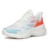 Anta Variety Training Collection Training Shoes Women's Low Top Ivory White/fluorescent Chrysanthemum Orange/light Steel Blue 122227718-3