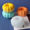 Silicone Pumpkin Candlestick Mold Smooth Pumpkin Shaped Mold Pumpkin Candlestick Mould  Halloween