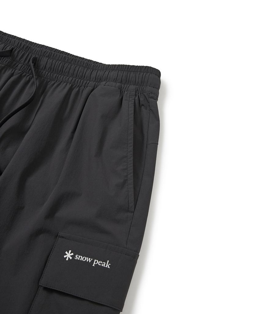 SNOWPEAK APPAREL Thin Tech Woven Cargo Jogger Pants Charcoal (S24Muspt62)