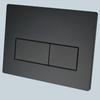 Upgrades Water Tank Button Panel Plastic Construction Easy Installs Strong Bathroom Flush Panel for Bathroom