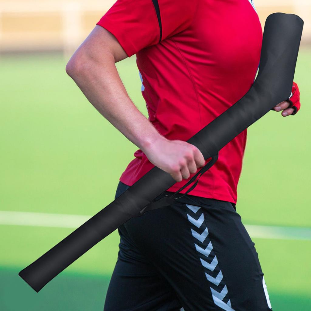 Portable Hockey Stick Bag Single Shoulder Carry Case Durable Lightweight Storage Cover for Ice Hockey Stick Protection and Transport