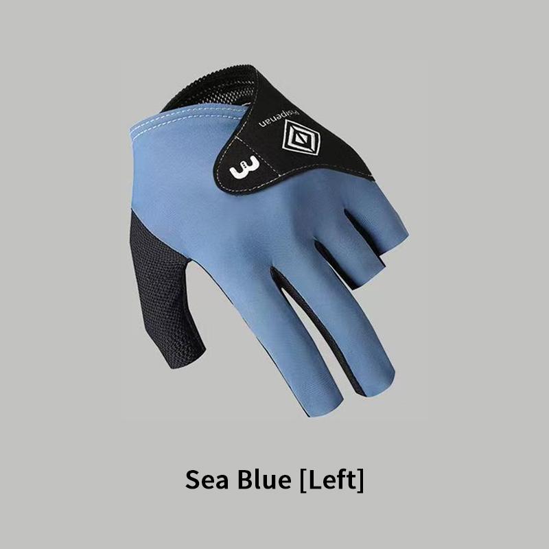 1Pc Man Billiards Gloves Pool Gloves 3 Fingers Show For Left Hand Anti-Slip Breathable Snooker Gloves Billiards Accessories