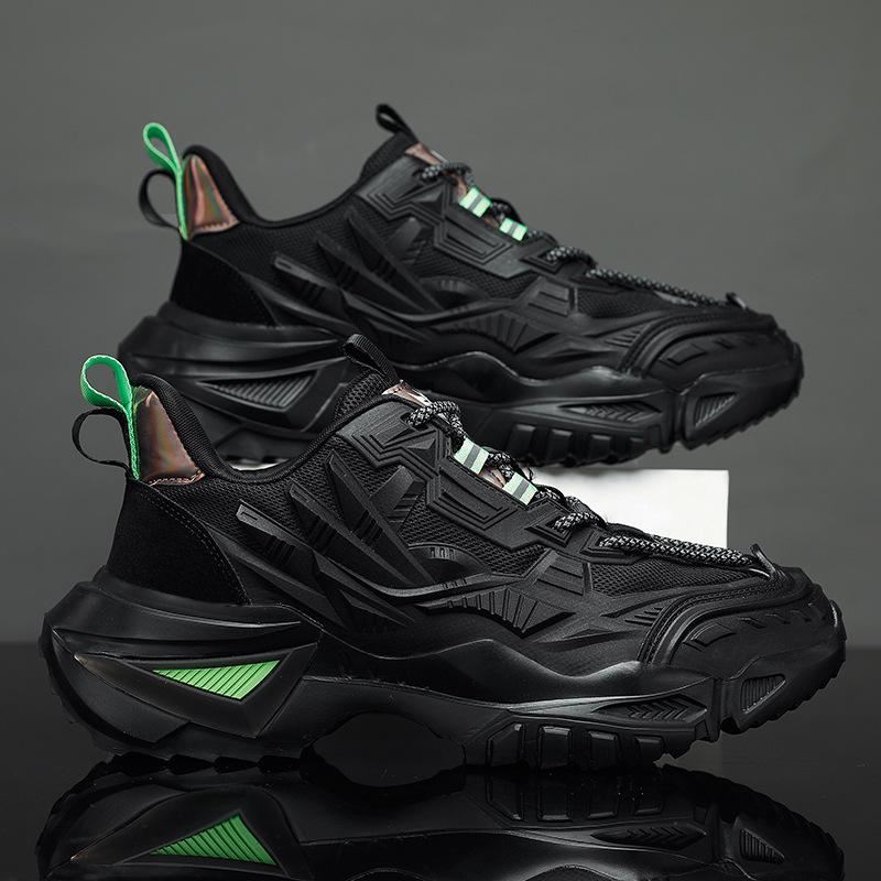 Pantofi de explozie celebritate internet pantofi de bărbați toamnă Putian pantofi sport de alergare adolescenți sens înalt brand de val stradă prăjită mecha pantofi de tată